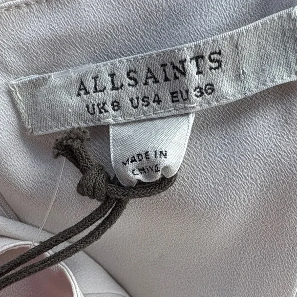 All Saints Caylan Iris Mini Dress - Picture 2 of 16